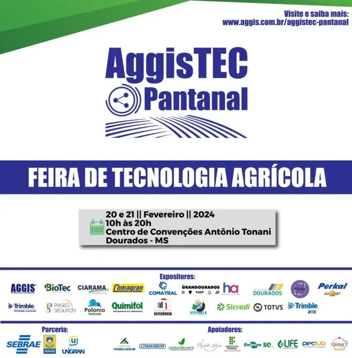 Dourados: Feira de Tecnologia Agrícola será aberta hoje no Centro de Convenções