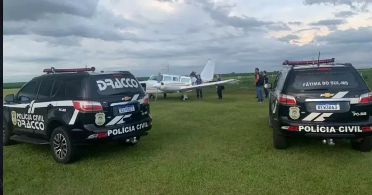 Piloto flagrado em Fátima do Sul com avião que seria usado para carregar cocaína entra na lista da Interpol