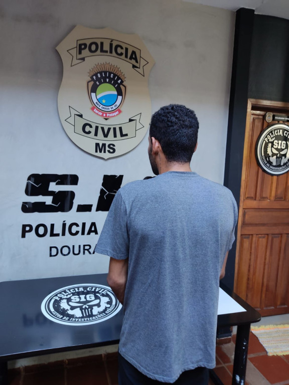 SIG prende acusado de matar homem em frente a uma zona em Dourados