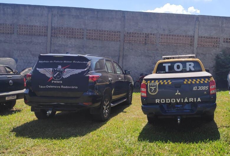 Homem é preso com hilux roubada na MS-295