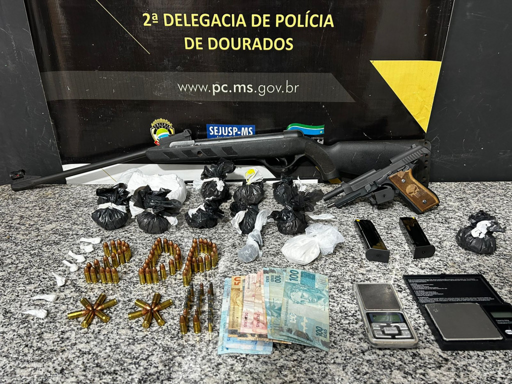 ‘Neguinho dos Vasco’ acusado de distribuir cocaína é preso no Jardim Itália