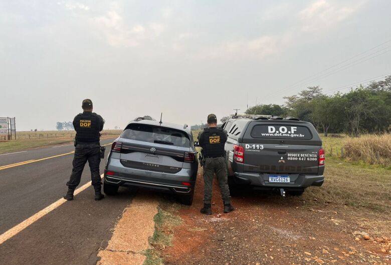 Dupla é presa com carro roubado em São Paulo