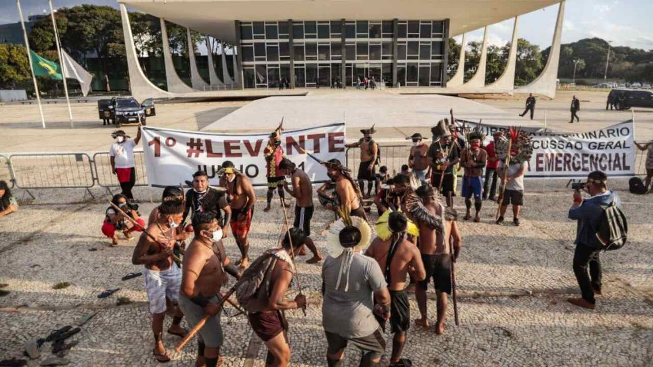 Indígenas preparam mobilização nacional contra ‘conciliação’ do Marco Temporal na segunda-feira