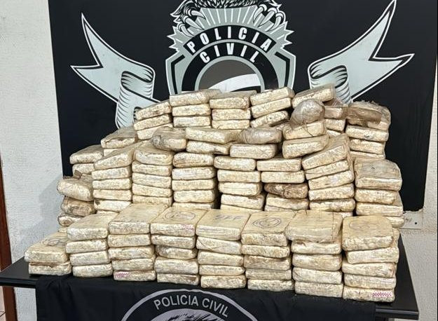 Polícia Civil prende homem com 215 quilos de cocaína em Dourados