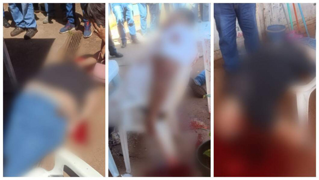 Pistoleiros mandaram mulher se afastar e matam 3 em lanchonete na fronteira