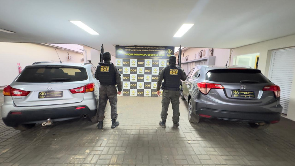 Rapaz é preso e veículos adulterados apreendidos pelo DOF em Dourados