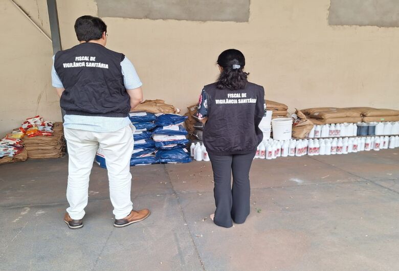 Vigilância sanitária apreende 3 toneladas de produtos vencidos em Dourados