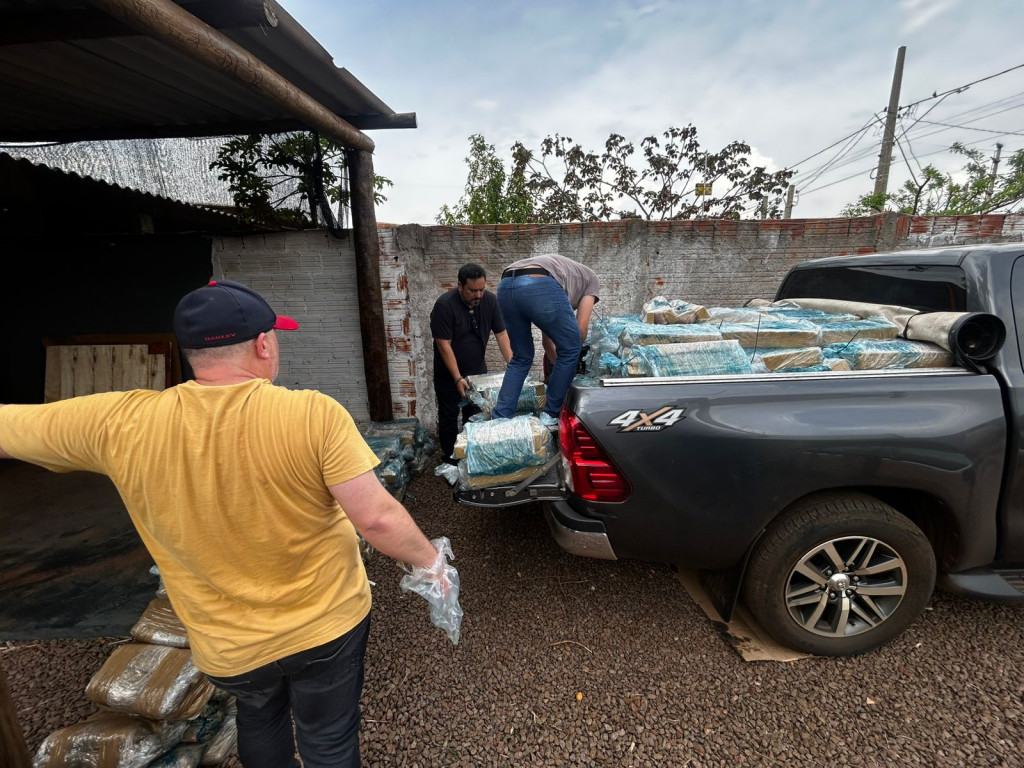 SIG apreende 1 tonelada de maconha em área de lazer abandonada no Bairro Greenville